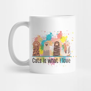 Lovely Cat Paws Mug